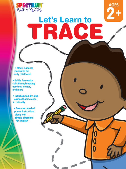 Title details for Let's Learn to Trace, Grades Toddler - PK by Spectrum - Available
